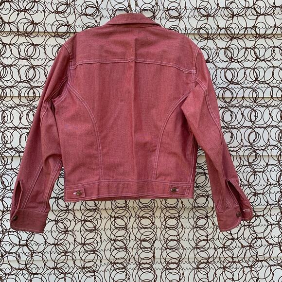 Vintage Dickies heavy red trucker style jacket - Picture 2 of 6